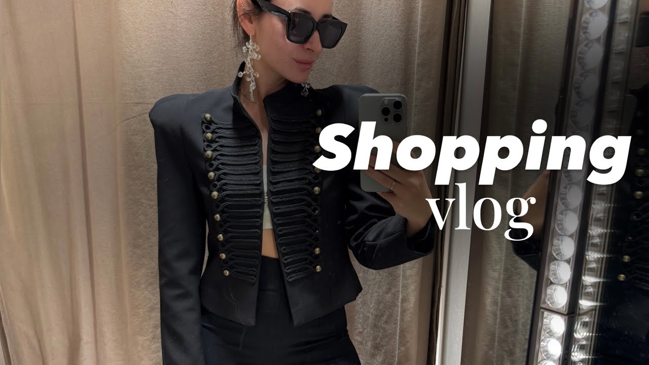 Shopping vlog Zara🛍️#гусарскийжакет #zara #zarahaul #тренды2026 #мода #стиль 