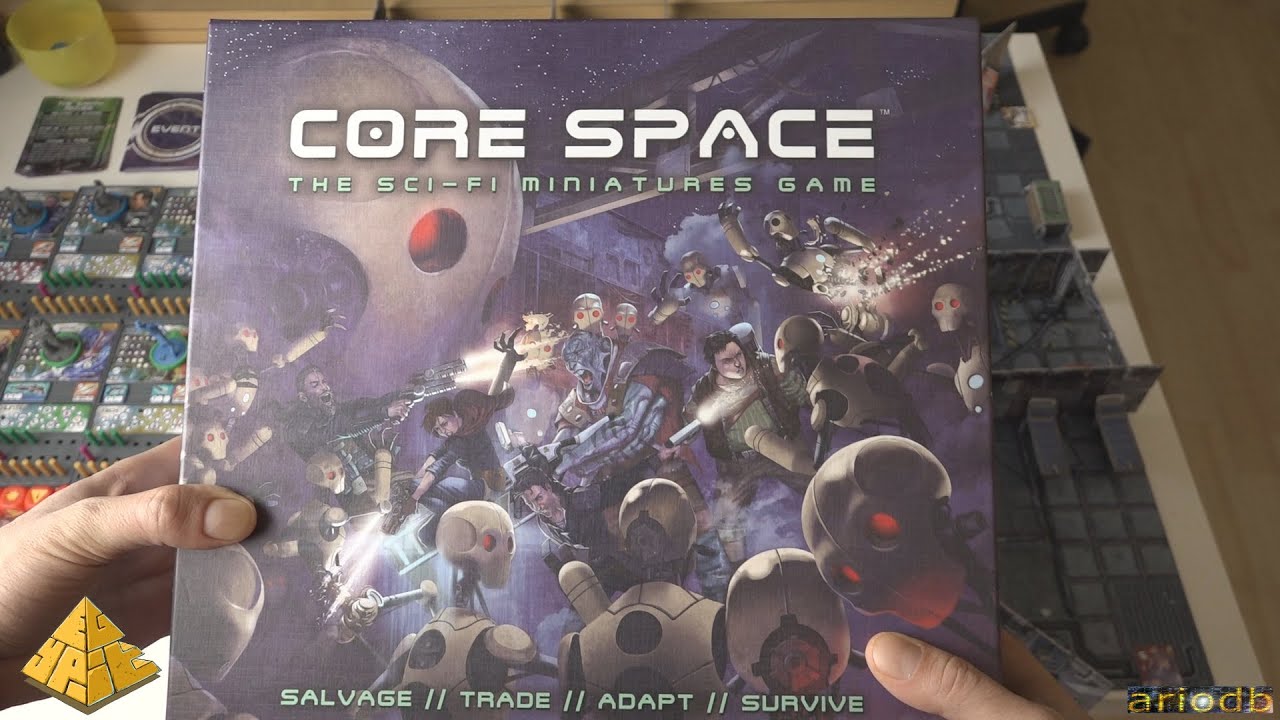Core Space - miniature a tema fantascientifico