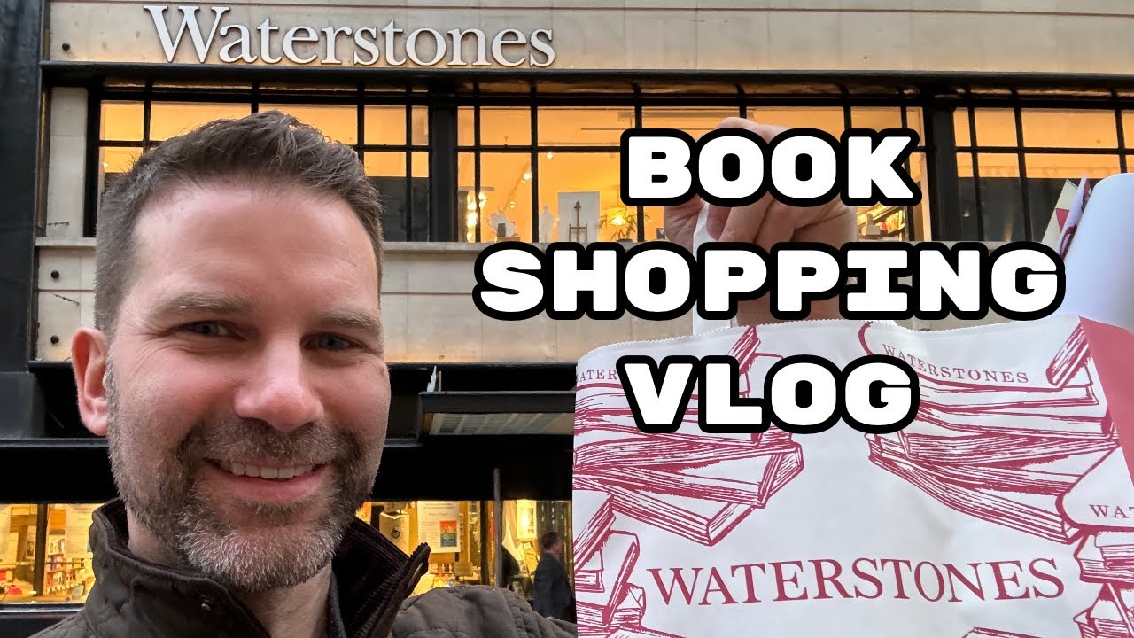 Waterstones Sale London Book Shopping Vlog 2024