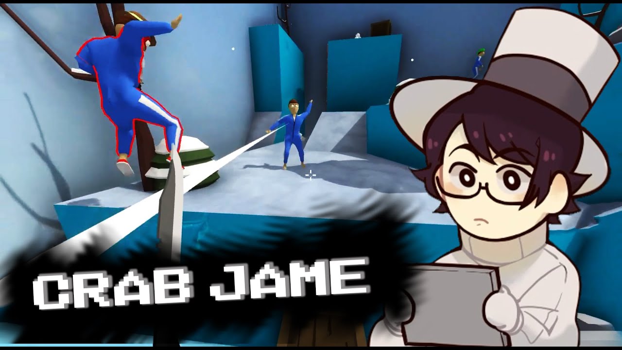 ИГРА В СМУТНОГО КАЛЬМАРА/ТНВ ИГРАЕТ В CRABGAME w/(ObsidianTime, Novikony, Nyxlamark, Sh4dowfi4sh)