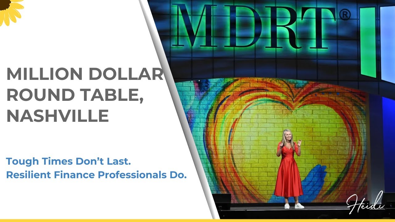 MDRT Nashville | Main Stage Keynote on Professional Resilience | Heidi Dening