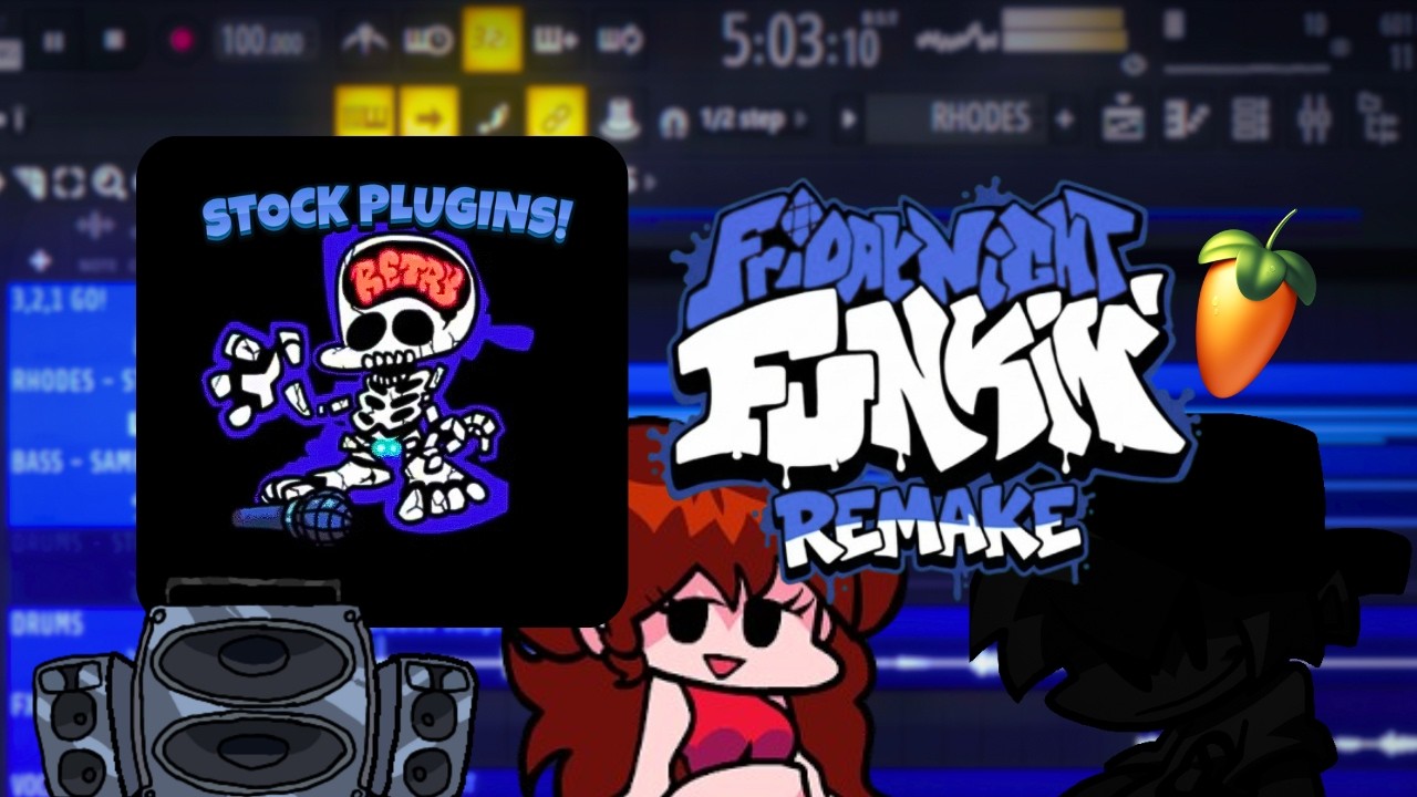 [ FREE FLP + MIDI ] Friday Night Funkin' - Game Over REMAKE FL STUDIO