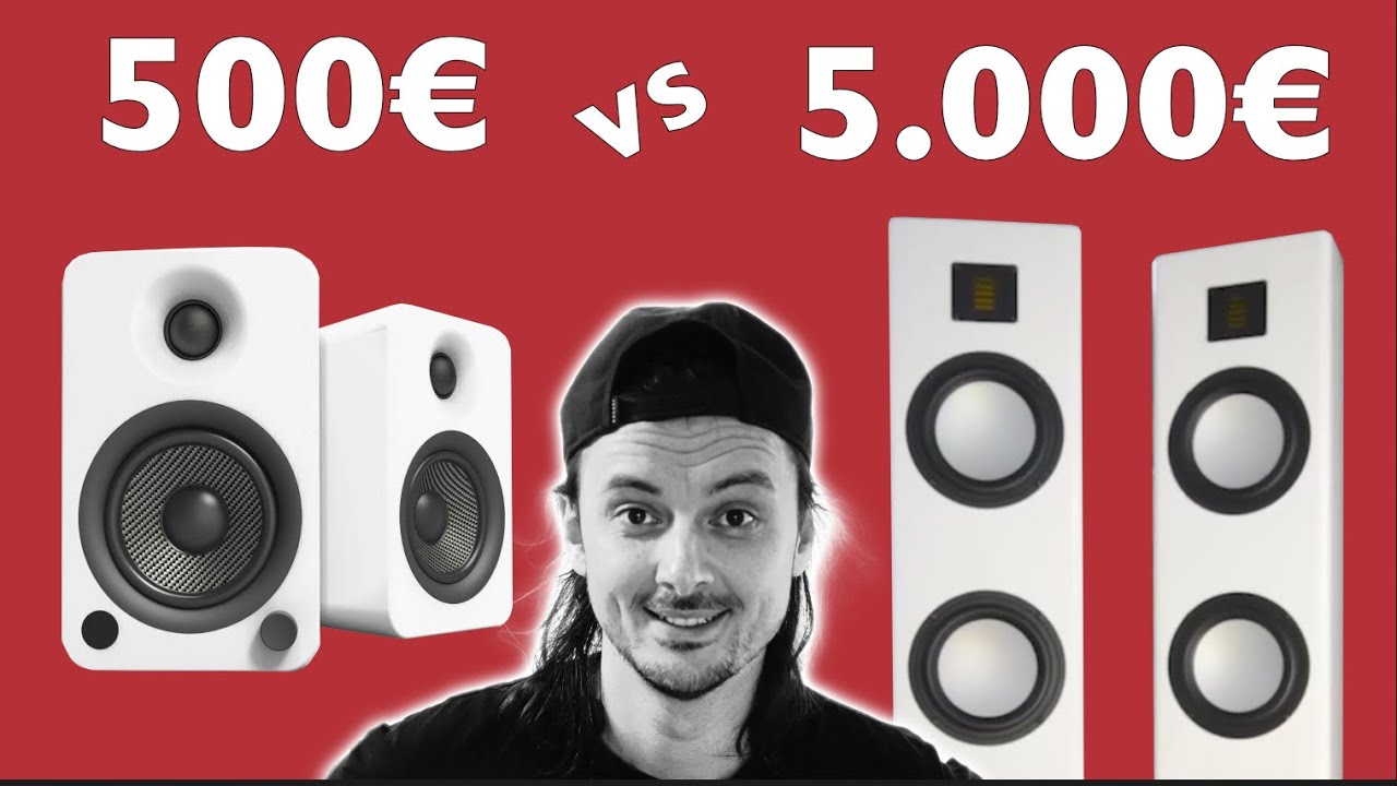 500€ vs 5.000€ Lautsprecher Klangvergleich - Kanto YU4MW vs Gauder Akustik Arcona