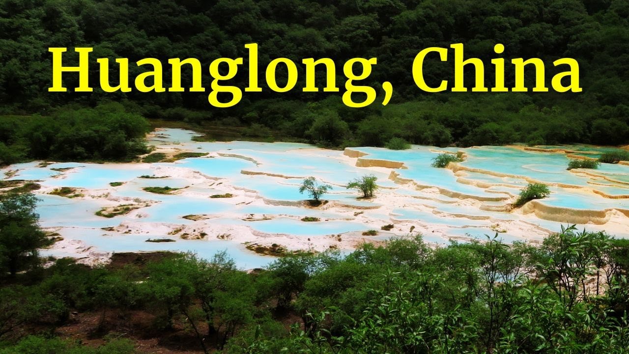 I spent A DAY in the most STUNNING Place in CHINA | Huanglong National Park