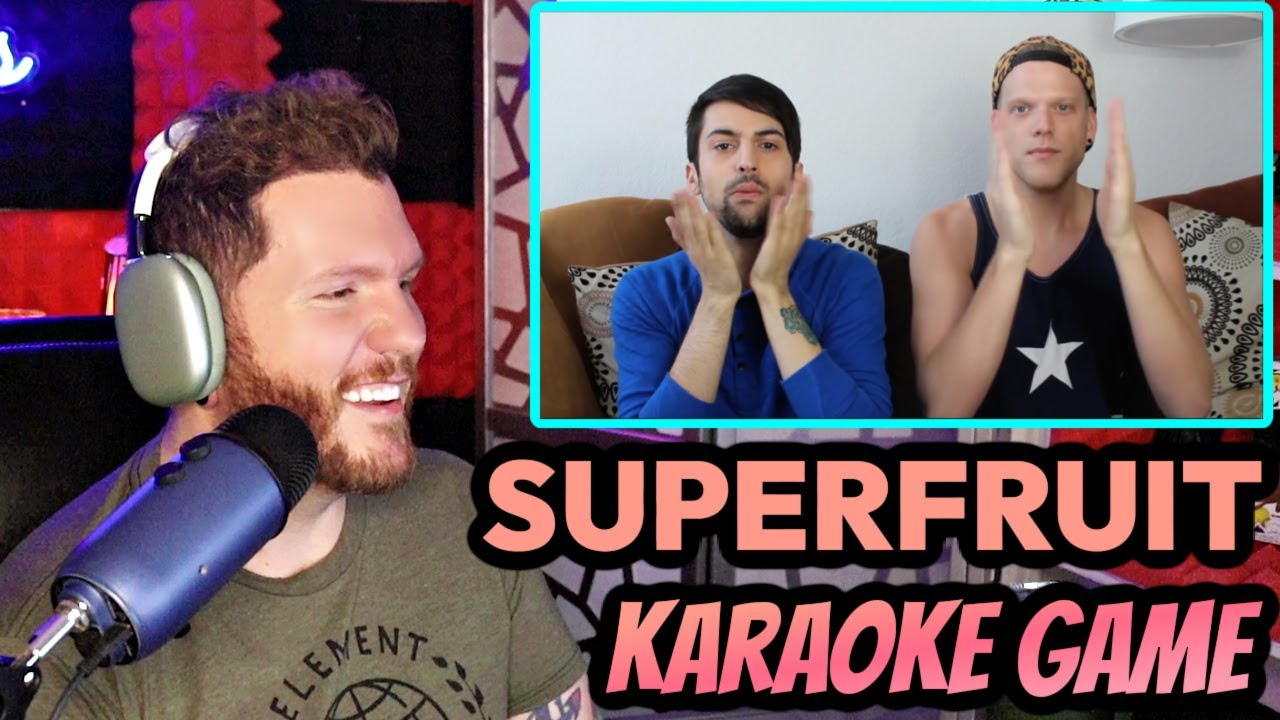 SUPERFRUIT Karaoke Game REACTION | I want to be their friend!