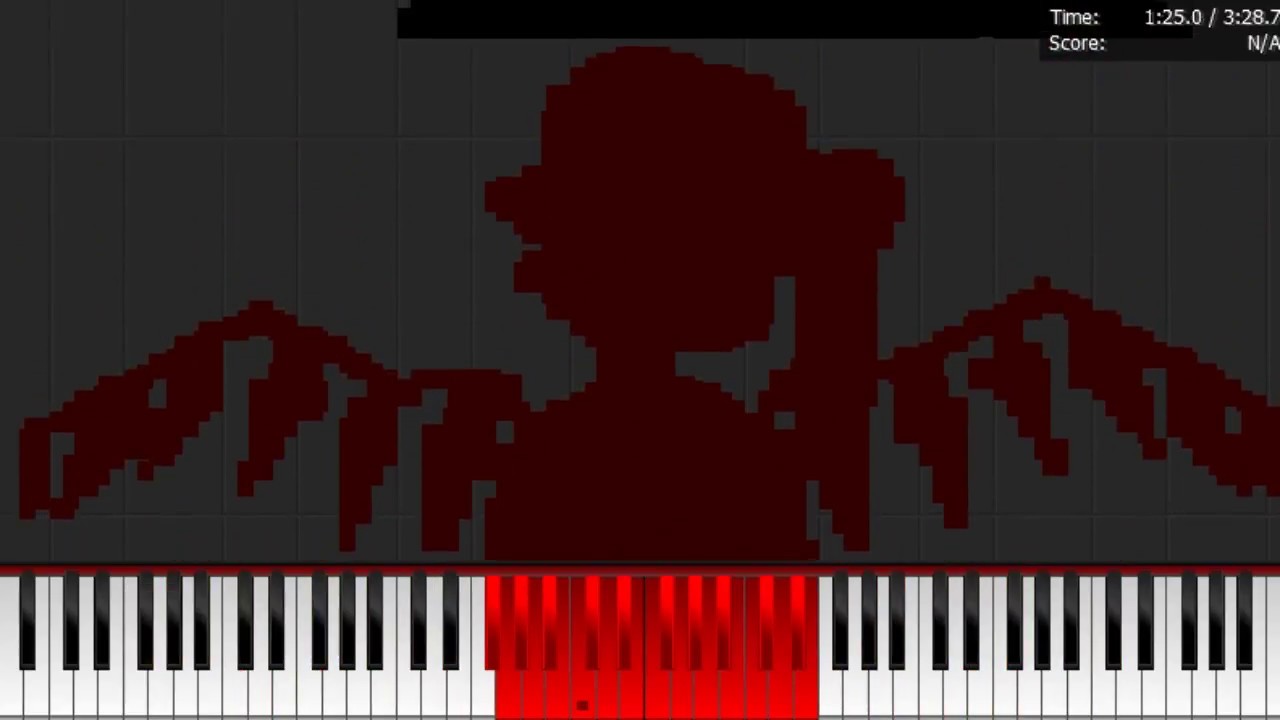 dark midi - bad apple