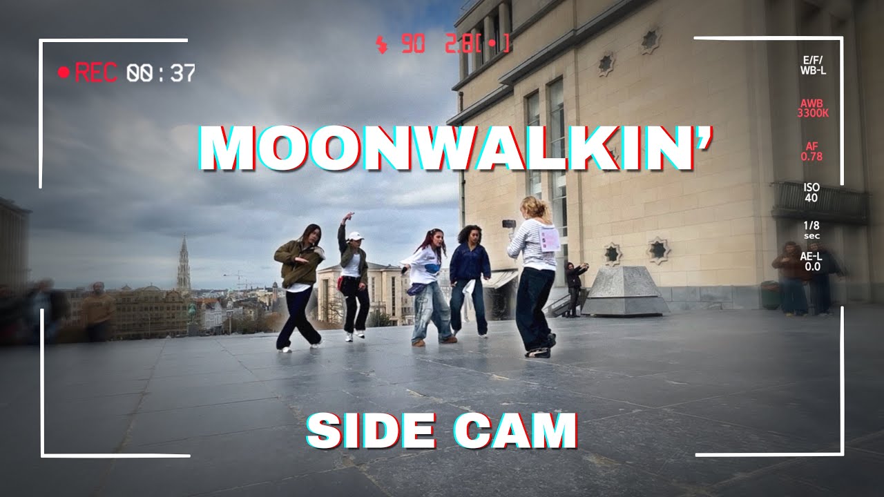 [SIDE CAM | KPOP IN PUBLIC] LNGSHOT 'Moonwalkin' Dance Cover by CUPIO CREW | BELGIUM [4K]