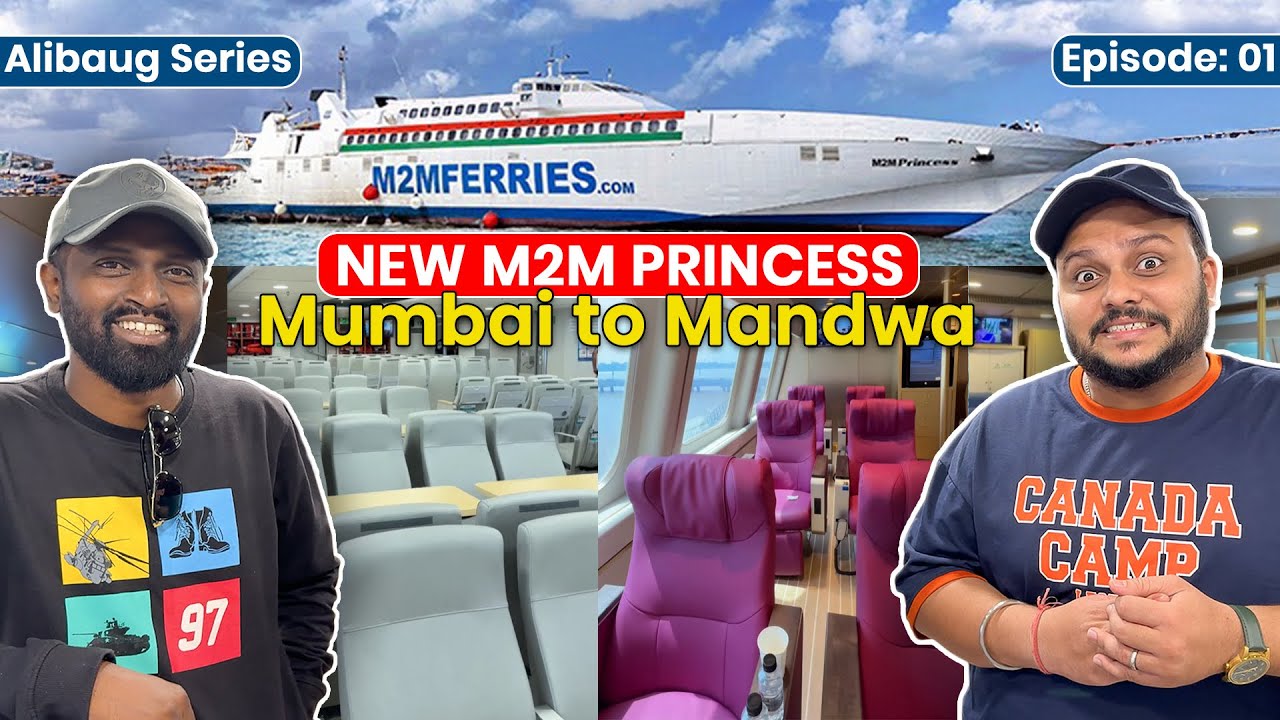 New M2M Princess Ferry | Alibaug | Mumbai to Mandwa | Travel | @Storyadigital 