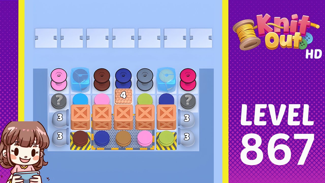 Knit Out Level 867 Solution Walkthrough