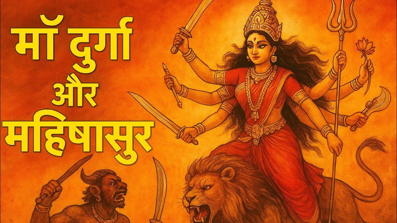 मां दुर्गा और महिषासुर की कहानी| एक बार जरूर देखें 🙏 व्रत रखने वाले लोग जरूर देखें 🙏 ये वीडियो 