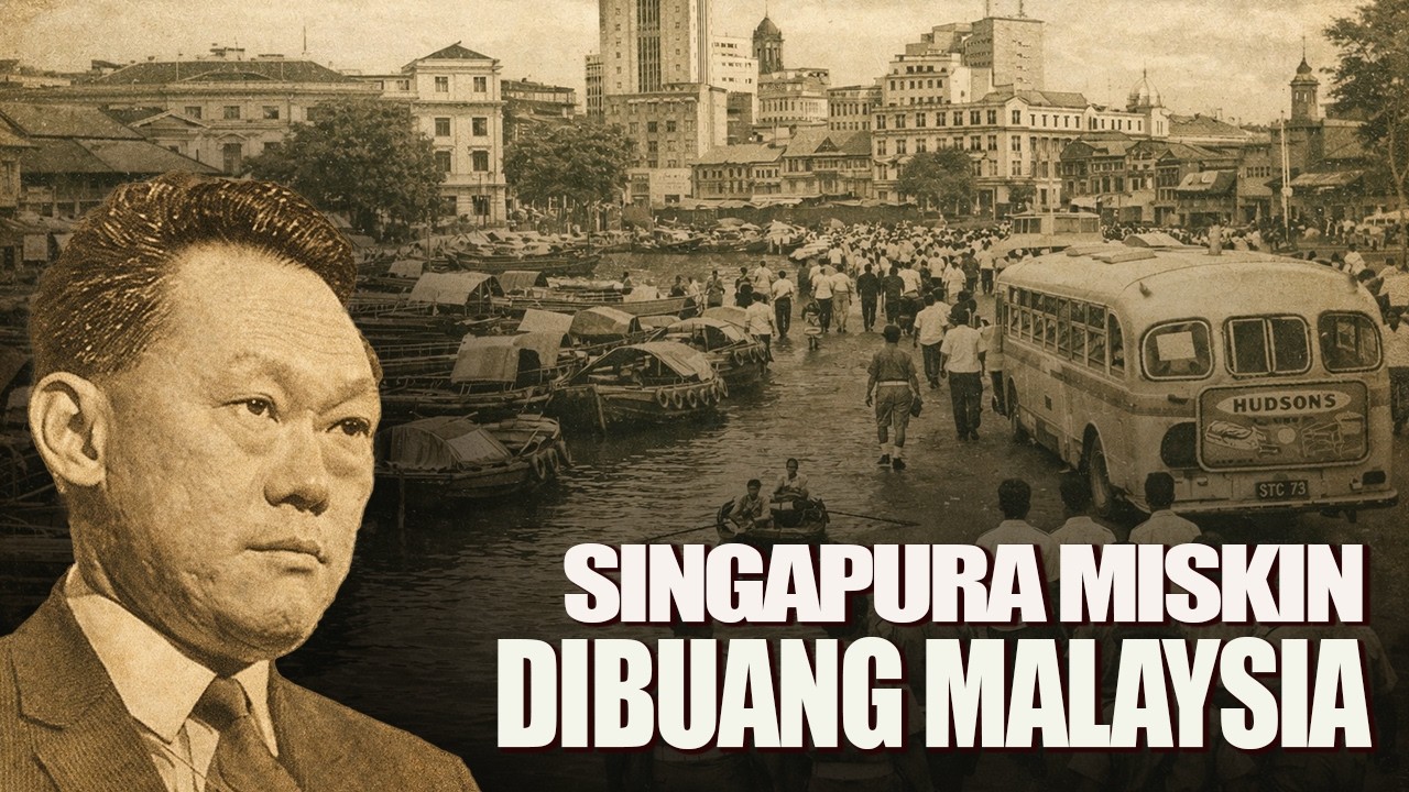 Singapura: Diusir Malaysia & Tidak Punya Air ⎮ Negara Buangan yang Mengguncang Dunia