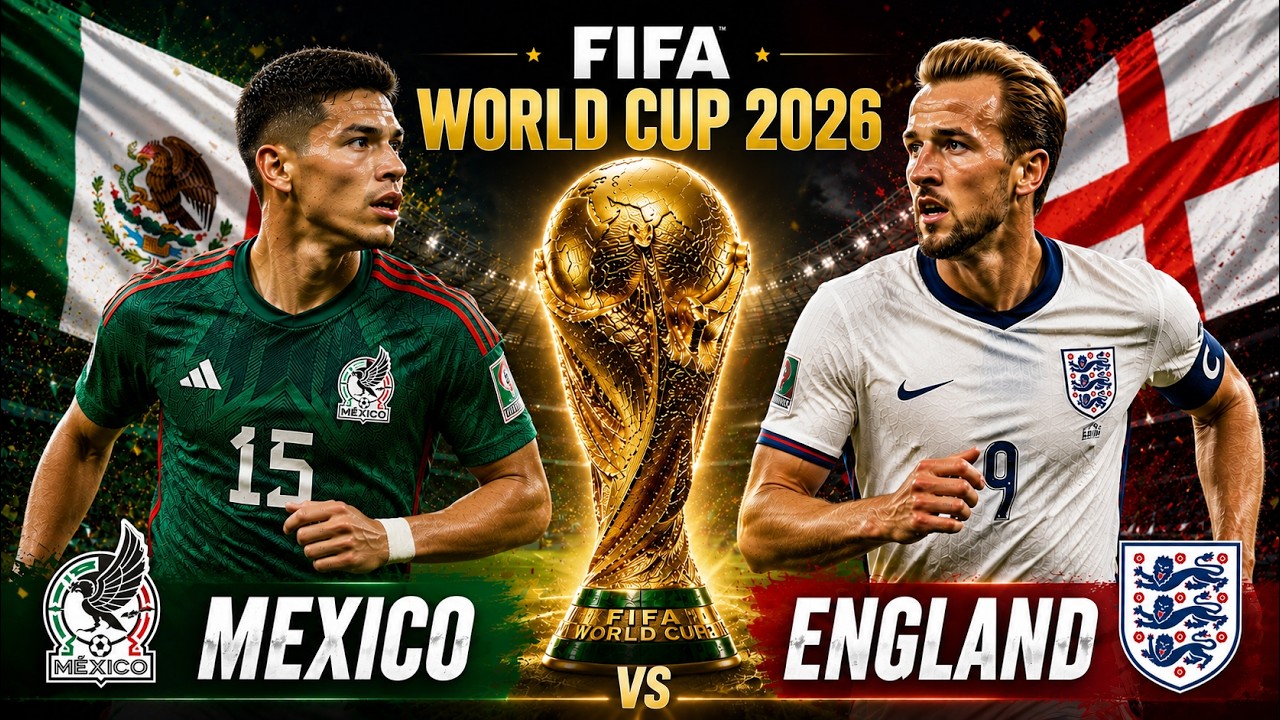 Mexico Vs England LIVE | FIFA World Cup 2026 LIVE | World Cup 2026 | Mexico Vs England