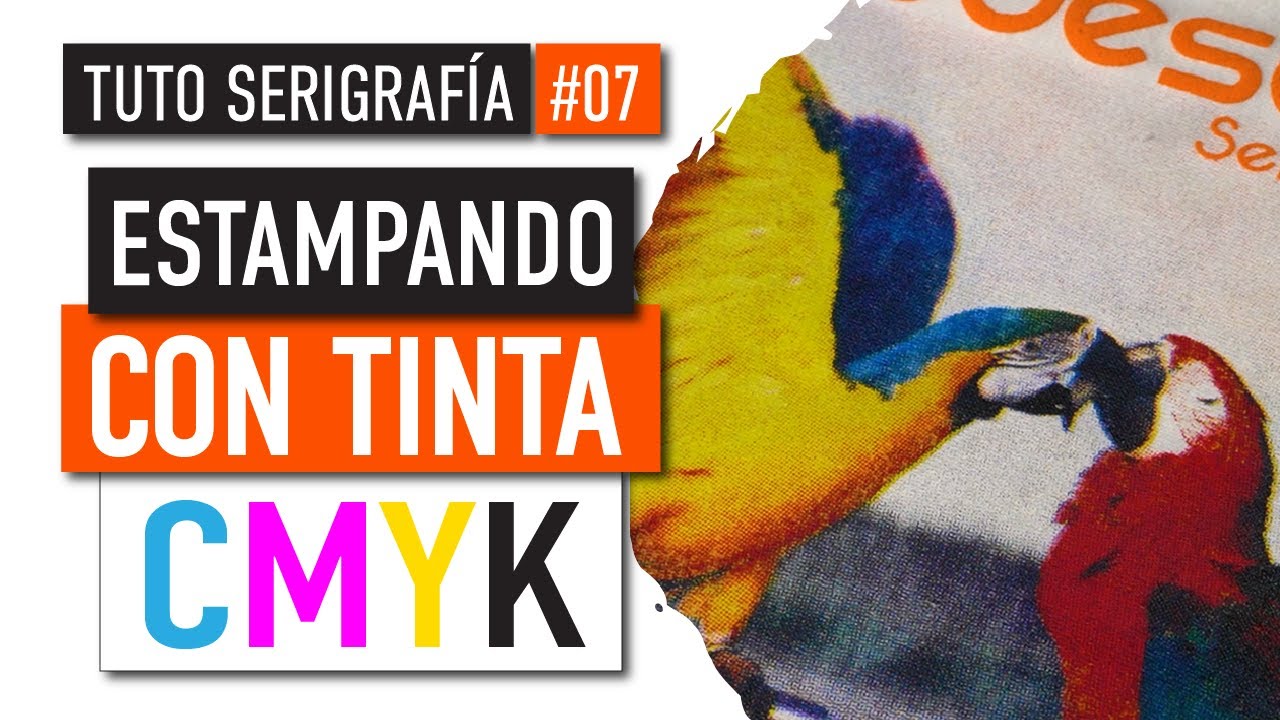 Tuto 007: ¡Descubre como funcional la Serigrafía CMYK!