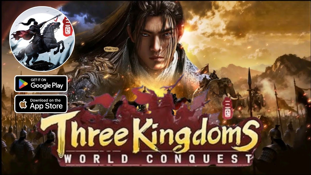 Three Kingdoms: World Conquest (ENGLISH) Gameplay Android IOS - Pre-Download