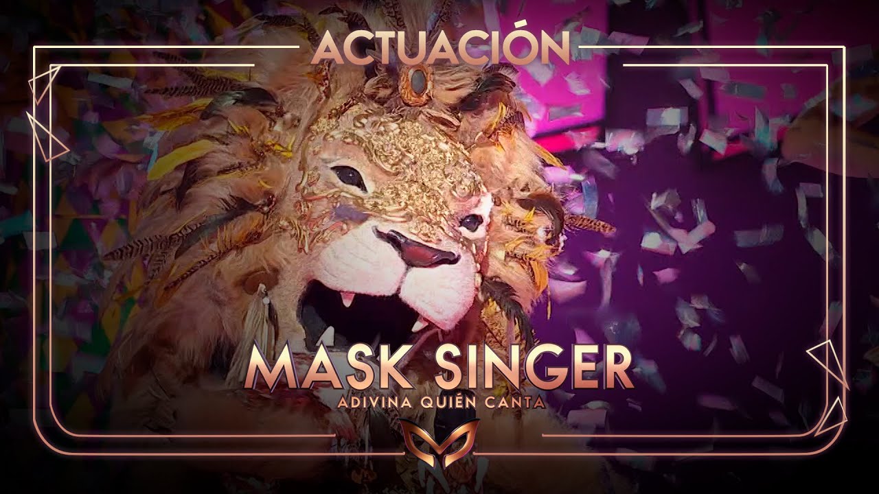 El León canta 'Si por mi fuera' de Beret | Mask Singer: Adivina quién canta
