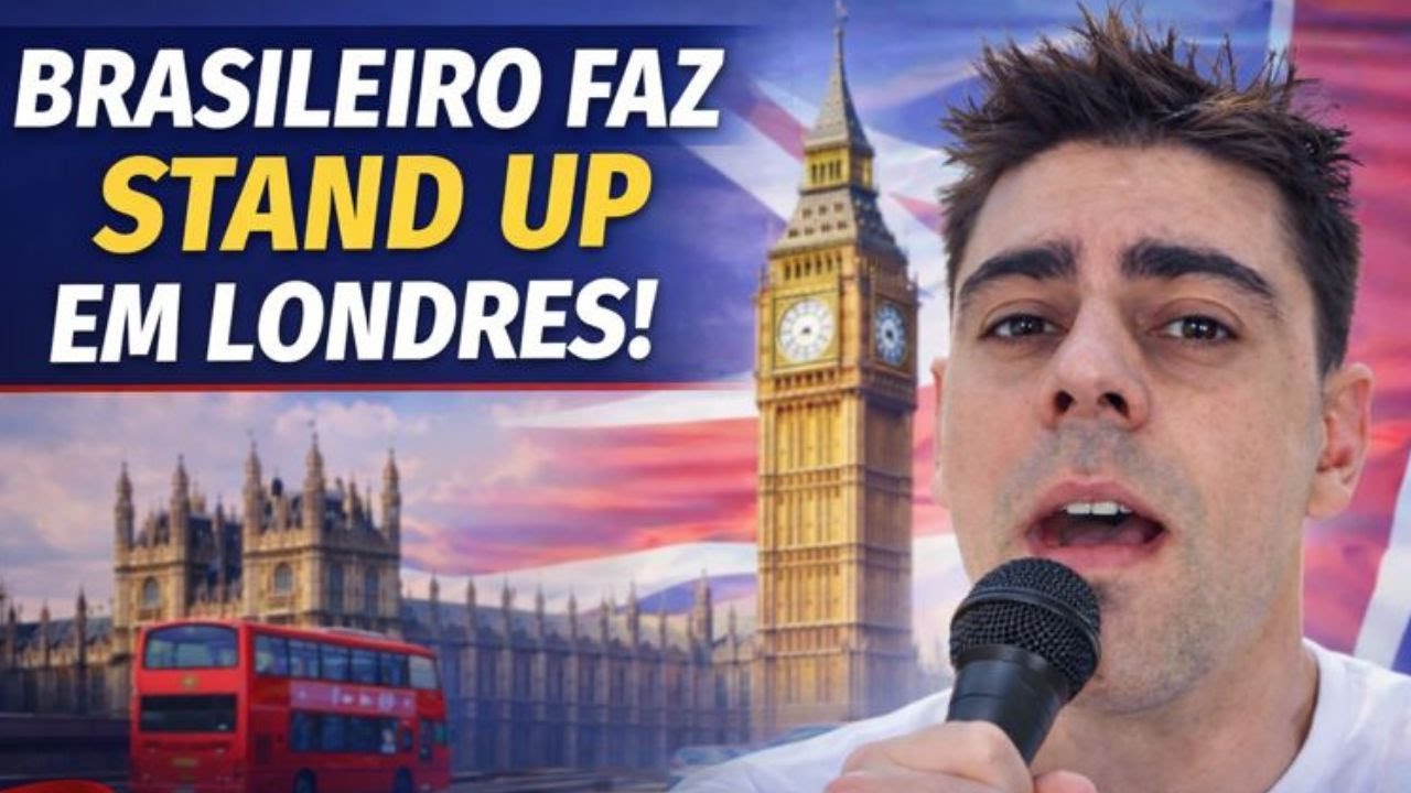 Do Brasil para Londres: Stand-Up em Inglês - Guido Flores