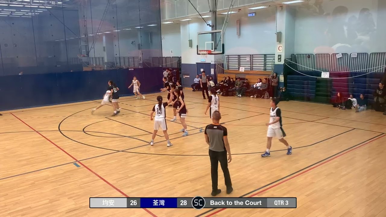 2026-01-04 聯賽 女甲 均安(白) vs 荃灣(深藍) Q3