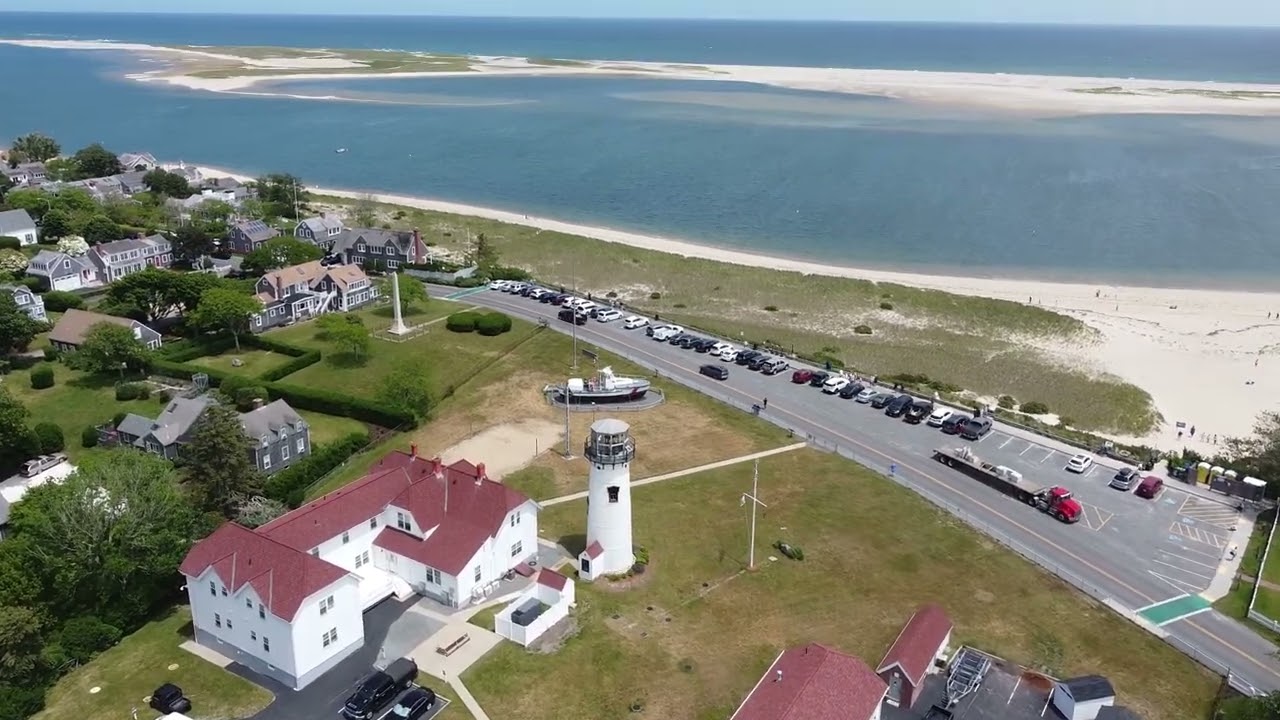 Lighthouse Beach Drone Footage | Chatham, Cape Cod, MA - 6/22/23 1:05PM