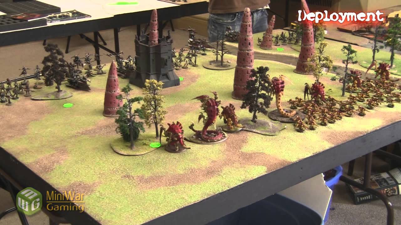 Beat Matt Batrep 9:  Dark Eldar vs Tyranids Part 1