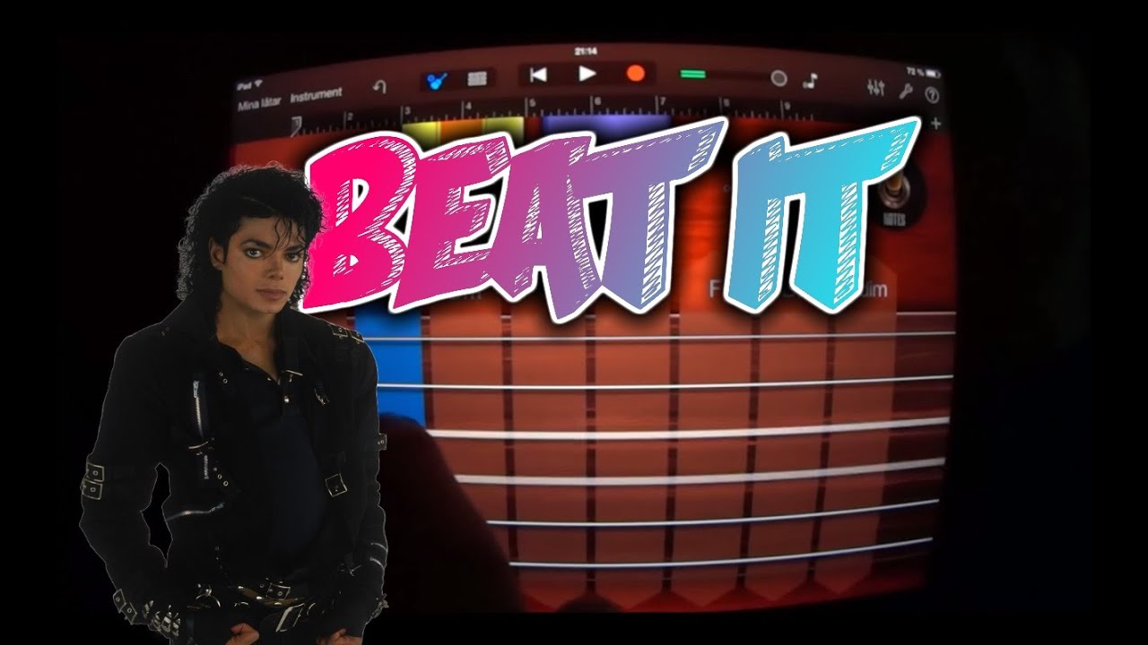 Michael Jackson - Beat it (GARAGEBAND TUTORIAL)
