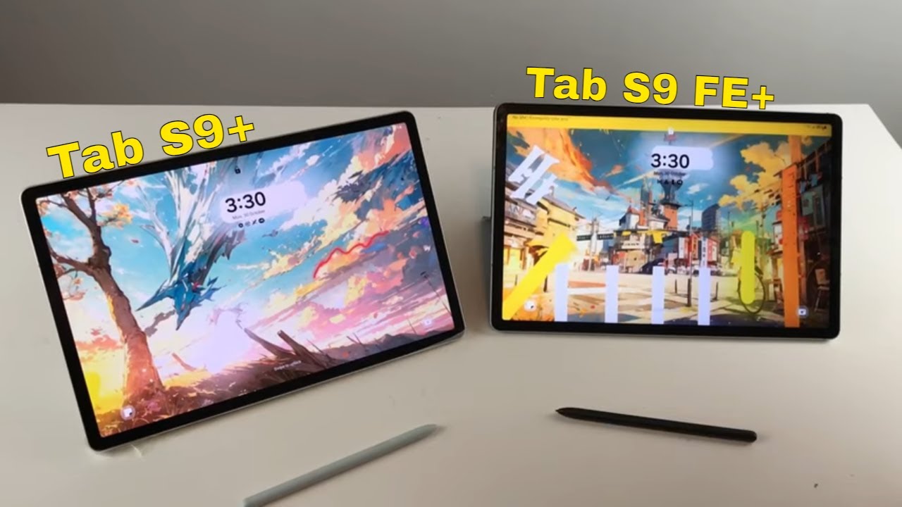 Samsung Galaxy Tab S9+ Vs Galaxy Tab S9 FE+  Differences & Similarities