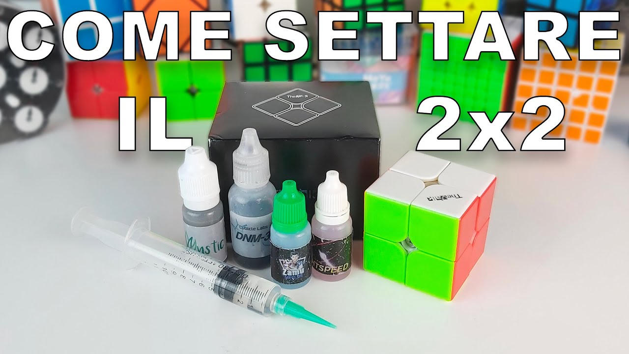 COME SETTARE E LUBRIFICARE IL 2x2! Tutorial