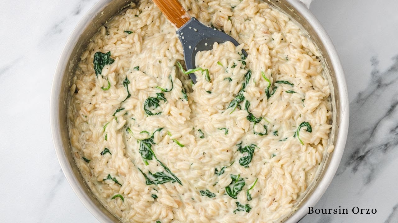 BOURSIN ORZO