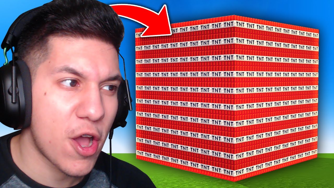 ΒΑΛΑΜΕ 1,000,000 TNT ΣΤΟ MINECRAFT!