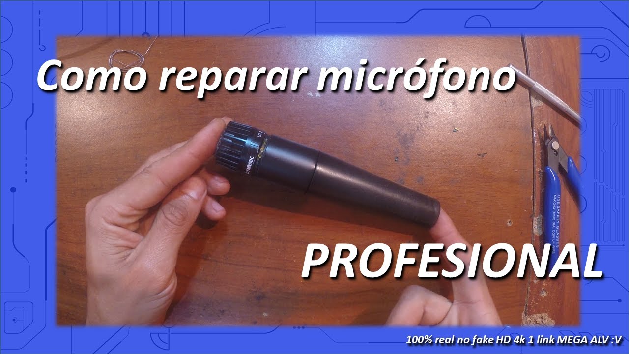 Como reparar un micrófono