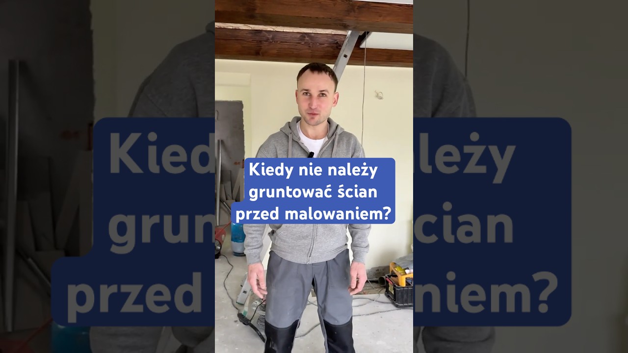 Kiedy nie należy gruntować ścian przed malowaniem?