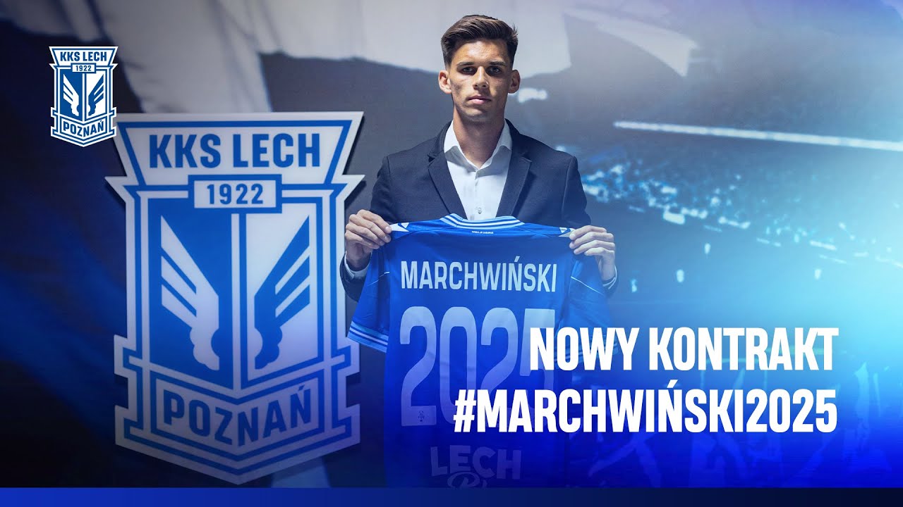 NEWS | Filip Marchwiński na dłużej w Lechu Poznań! Nowa umowa do 2025 roku