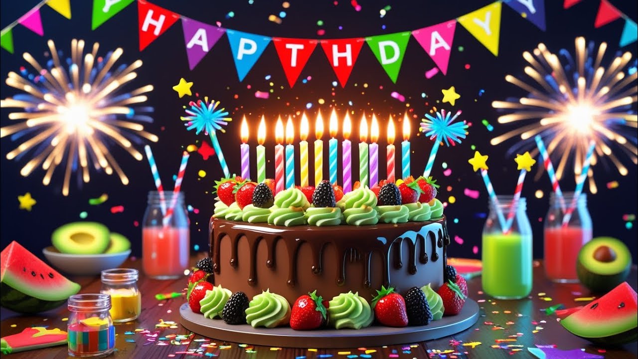 Best Happy Birthday Trending Song 🎊 Perfect music for birthday Party video 🎉