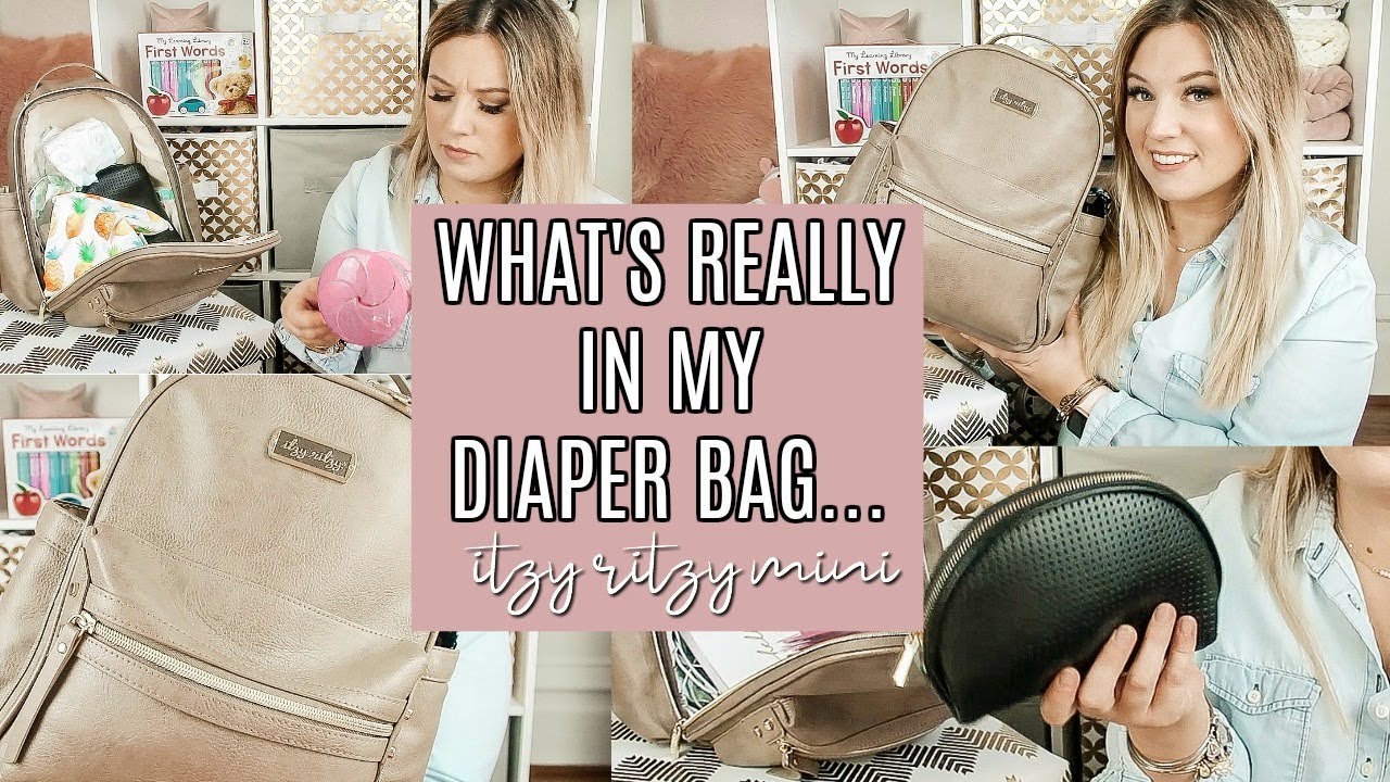 WHAT'S IN MY DIAPER BAG 2019! 1.5 year old daughter