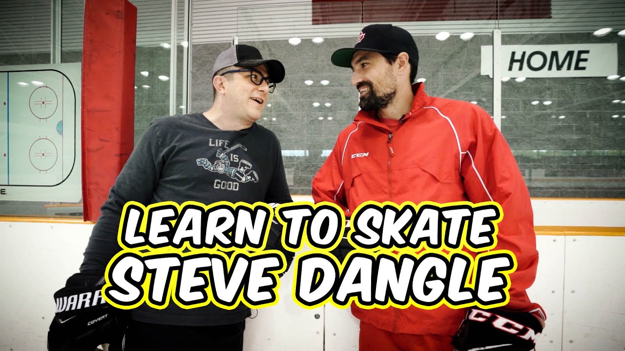 Teaching Steve Dangle to Skate - Public Skating