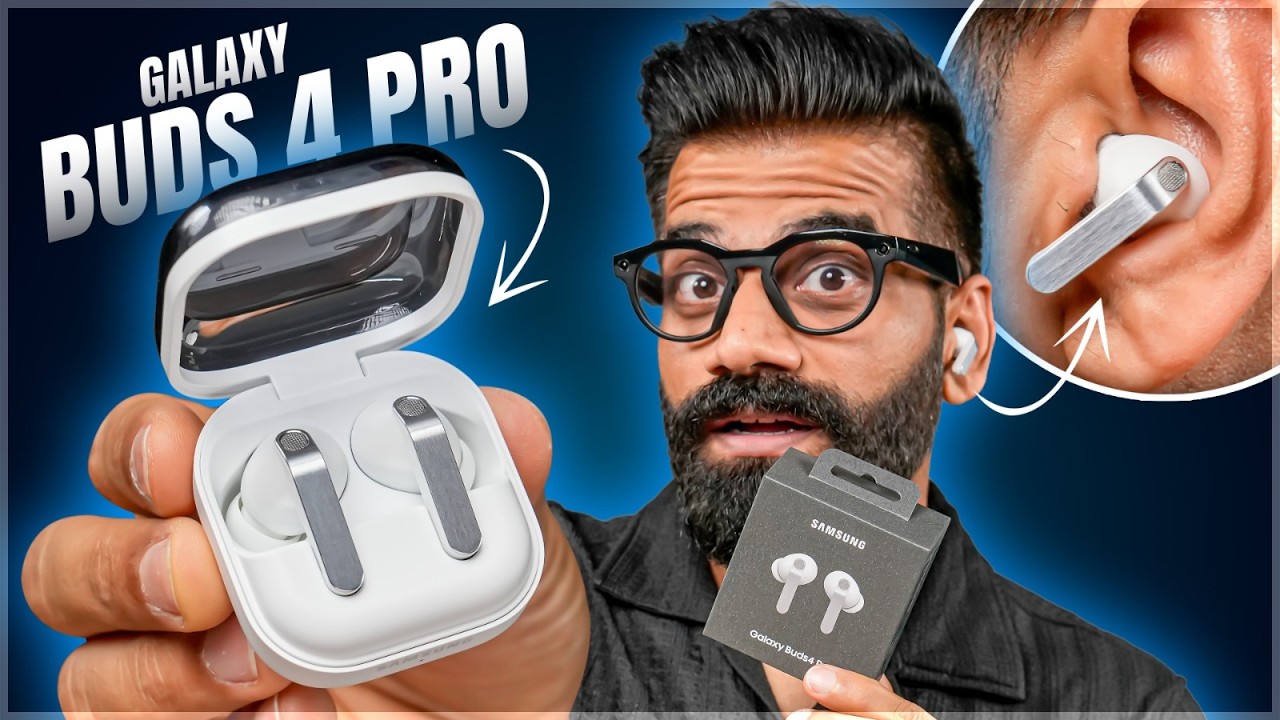 Samsung Galaxy Buds4 Pro Unboxing & First Look - Best Audio Experience?🔥🔥🔥