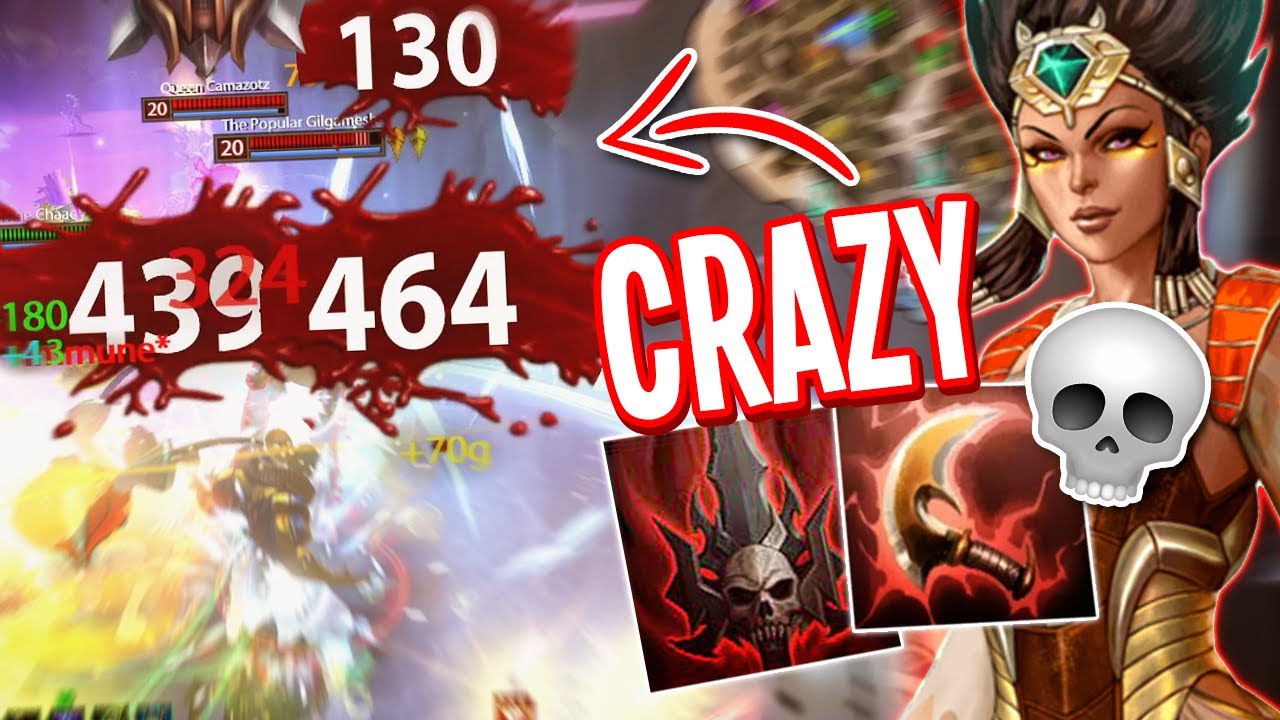 Serqet IS ONE Of THE BEST JUNGLERS in SMITE Because Of THIS BUFF!