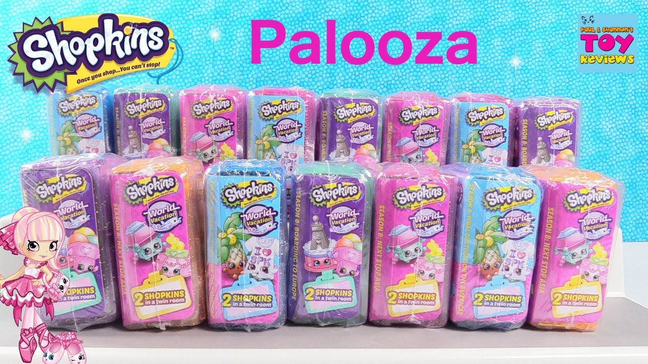 Shopkins 2 Pack Palooza Season 8 Limited Edition Hunt Toy Review | PSToyReviews