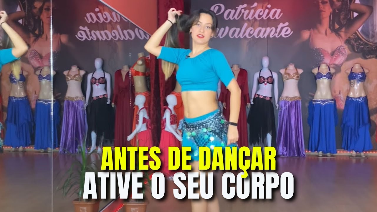 Alogamento e aquecimento essenciais para Dança do Ventre | Melhore sua flexibilidade