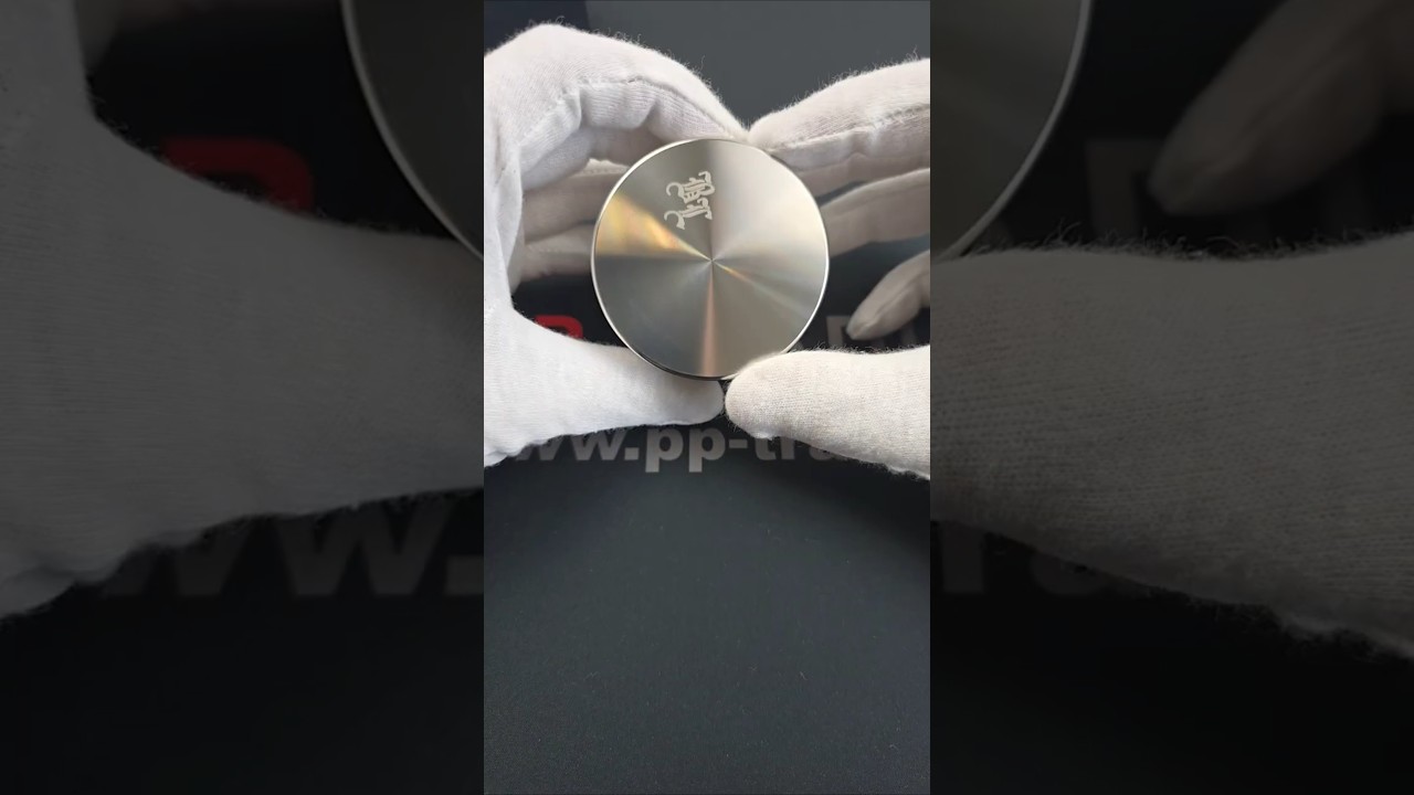 Edelstahl Grinder 4-teilig, 63 mm, Black Leaf #unboxing #losgehts #grinder #kr&auml;uter #420