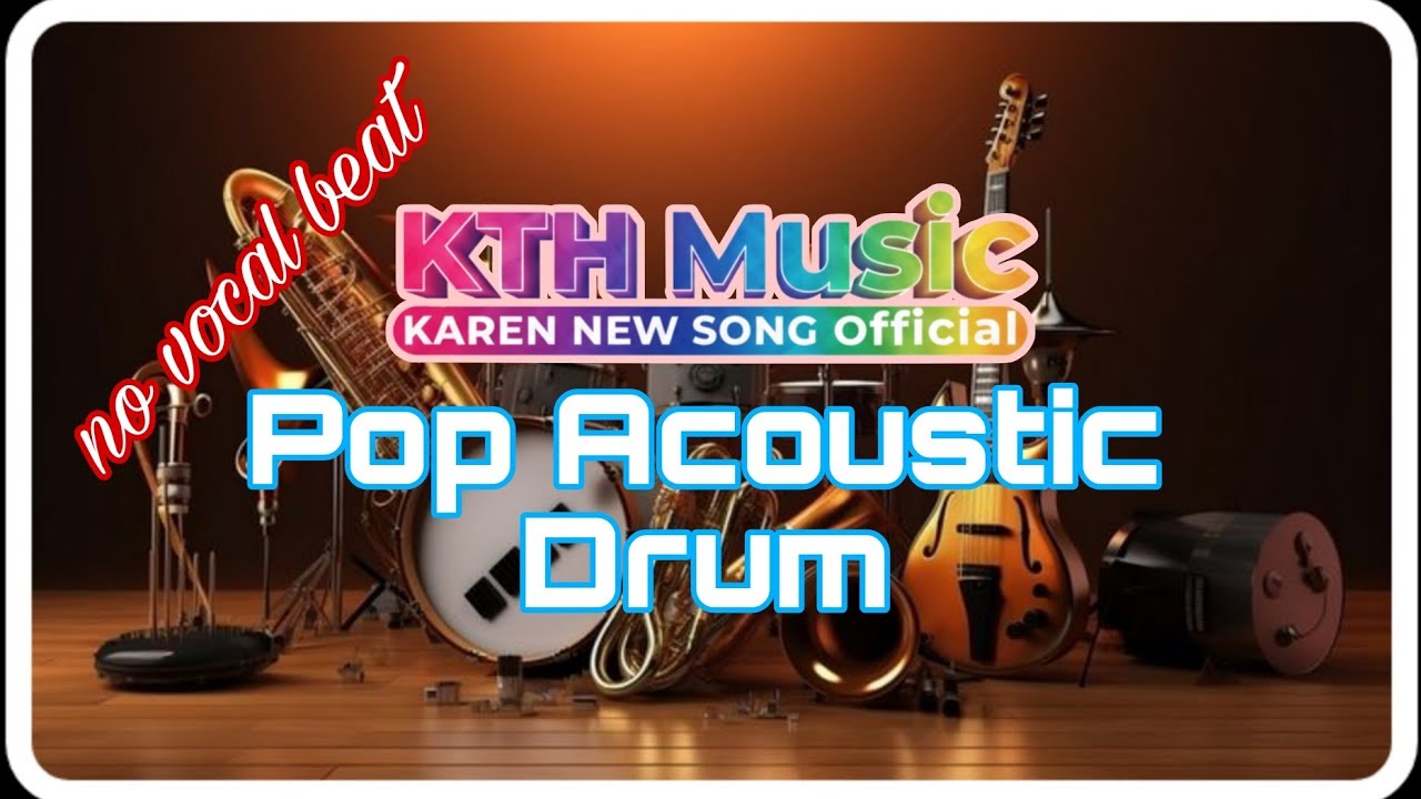 Pop Acoustic Drum | No Vocal | Free Beat | Royalty Free
