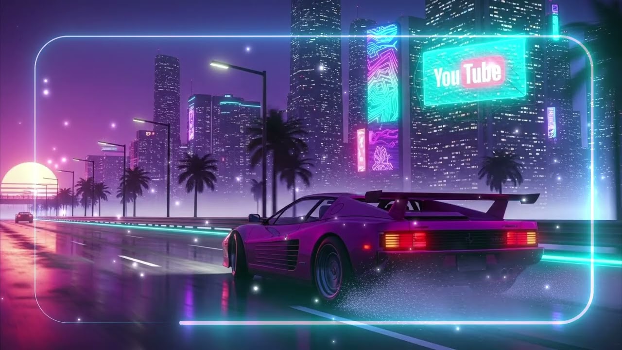 Ultimate Synthwave Driving Mix 2024 | Retro Neon Vibes