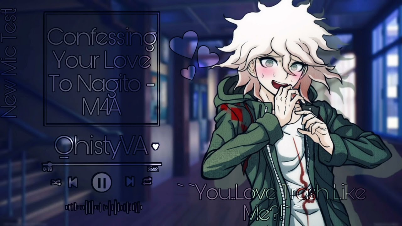 Confessing Your Love to Nagito - M4A Danganronpa Audio Roleplay \\ QhostyVA