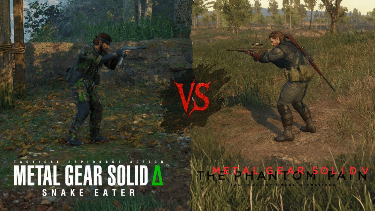 MGS Delta Snake Eater vs MGS V The Phantom Pain | Which Game Is Better ?