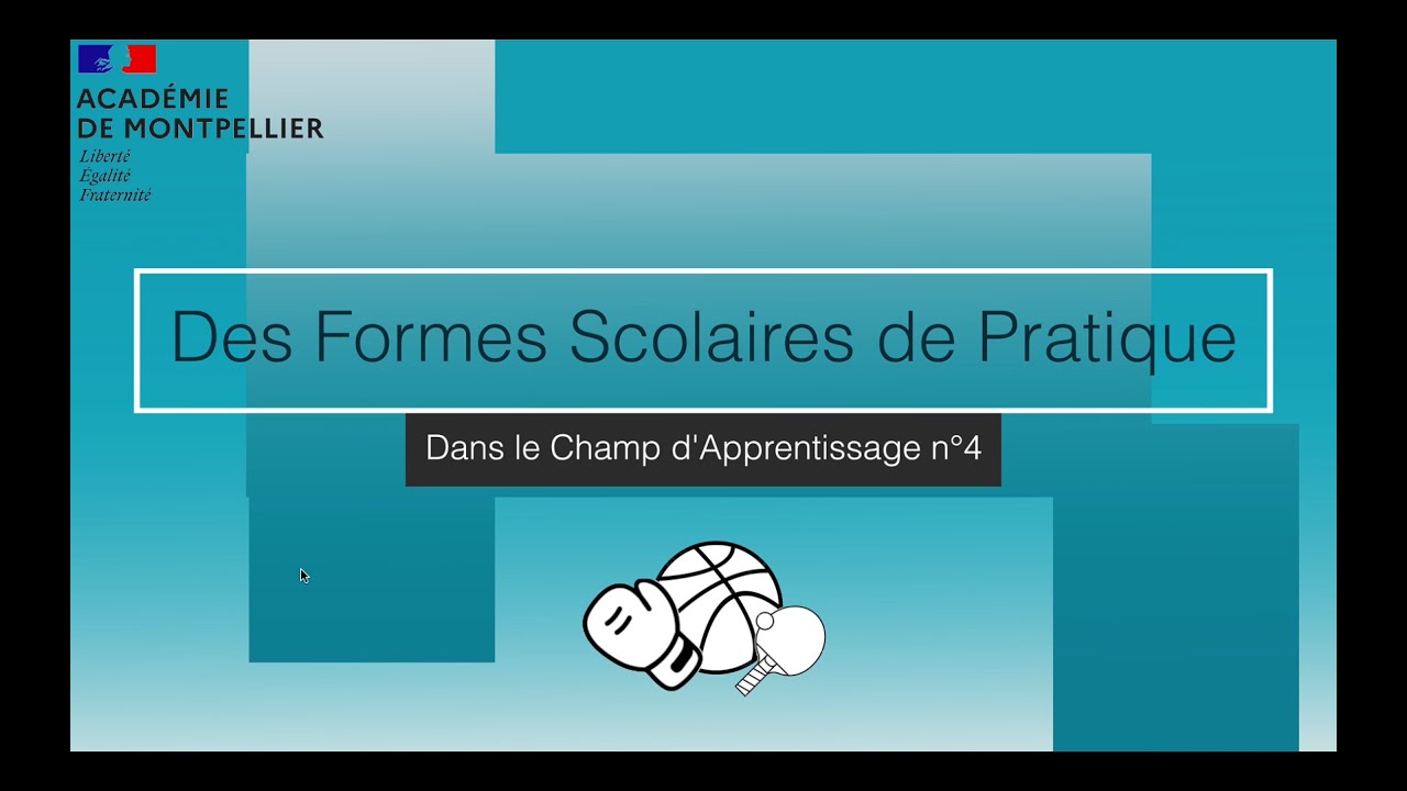 [Cercle CA4] Une Forme Scolaire de Pratique en Badminton - Lycée Professionnel