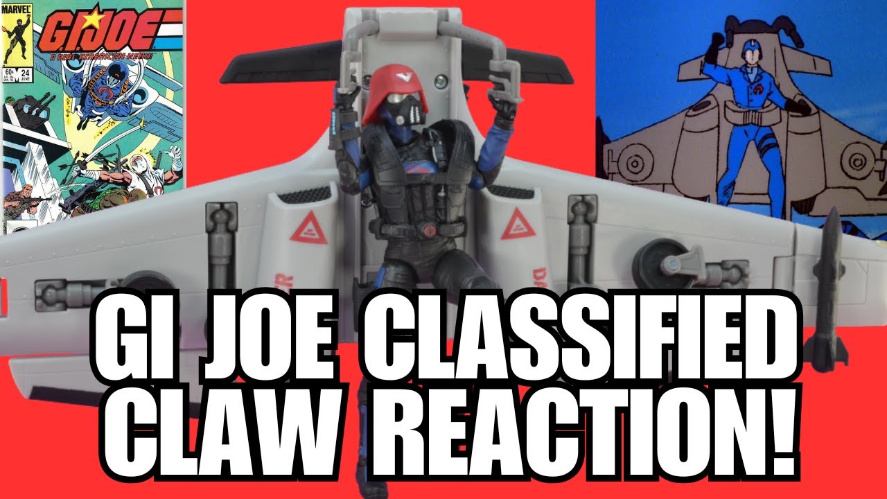 GI Joe Classified Series Cobra CLAW Reaction and History Breakdown