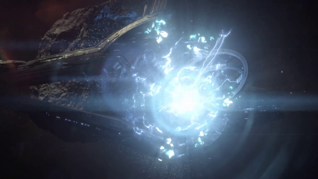 Destruction of a  Mass Relay -Mass Effect 2 -