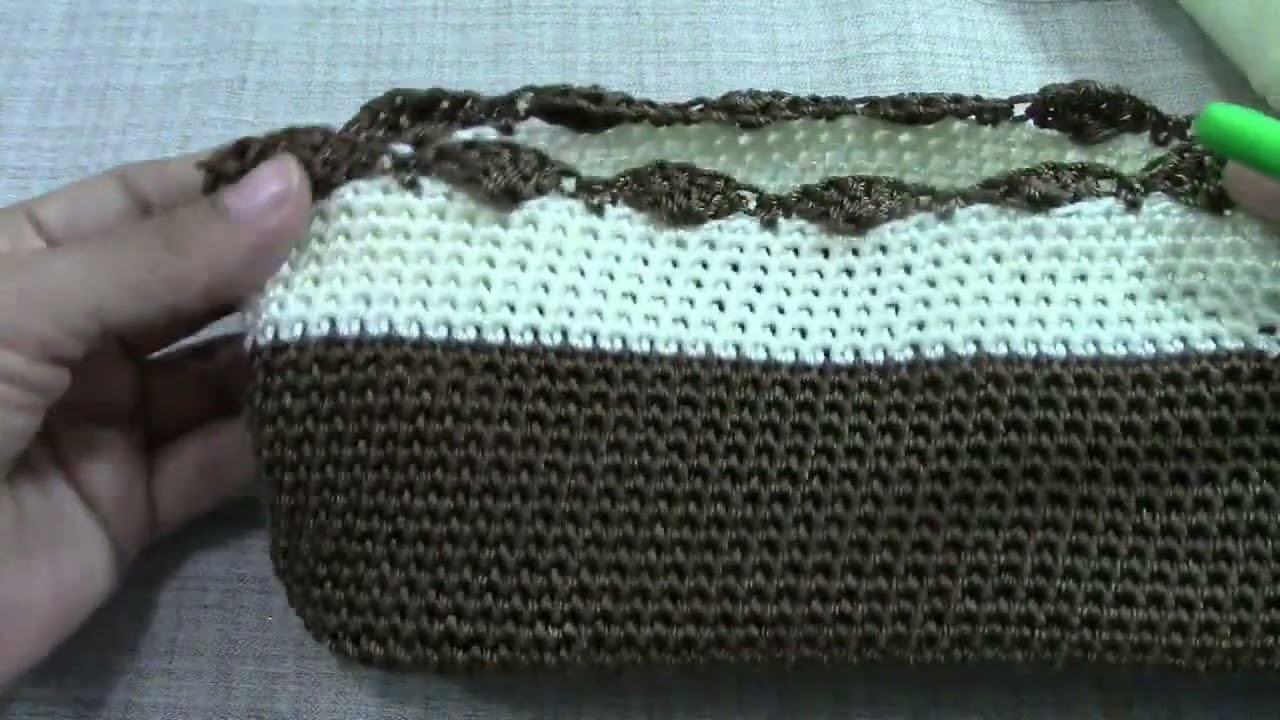 COMO TEJER UN BOLSO EN CROCHET.