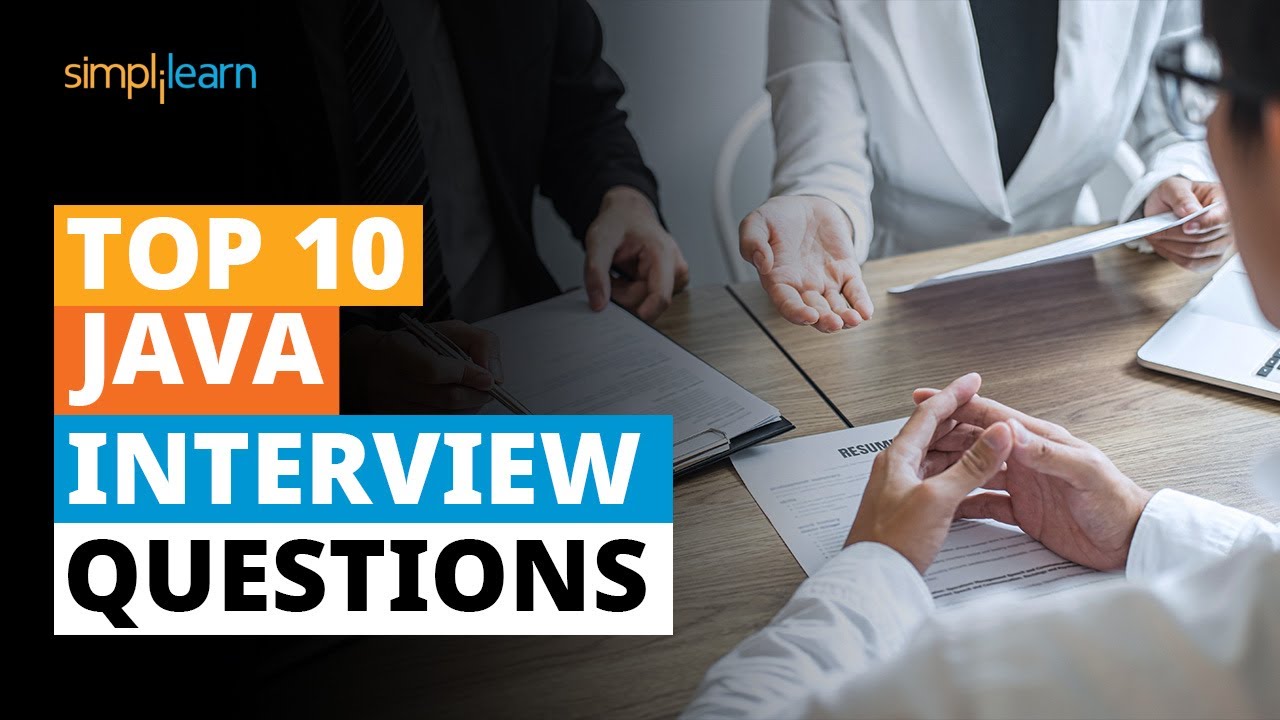 🔥Top 10 Java Interview Question And Answers | Core Java Interview For Freshers 2026 | Simplilearn