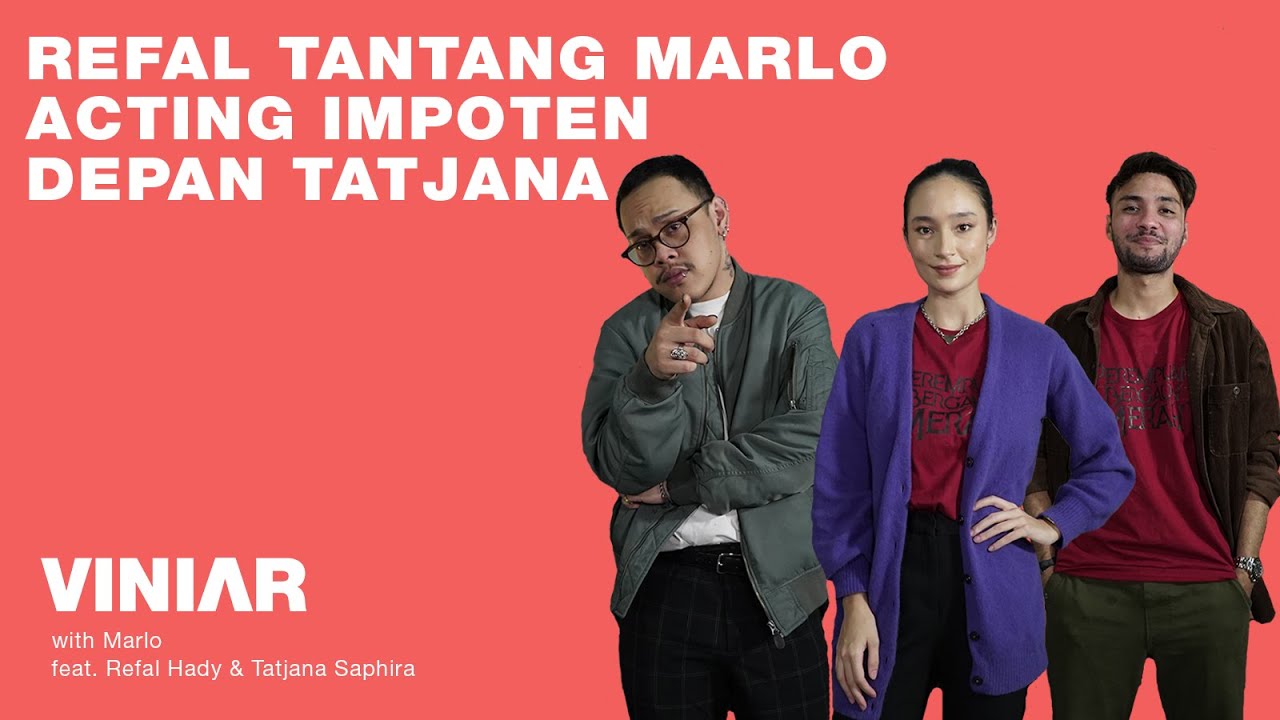 CUMA DI VINIAR INI TATJANA MINTA DITAMPAR MARLO | #VINIAR hosted by Marlo feat. Refal & Tatjana