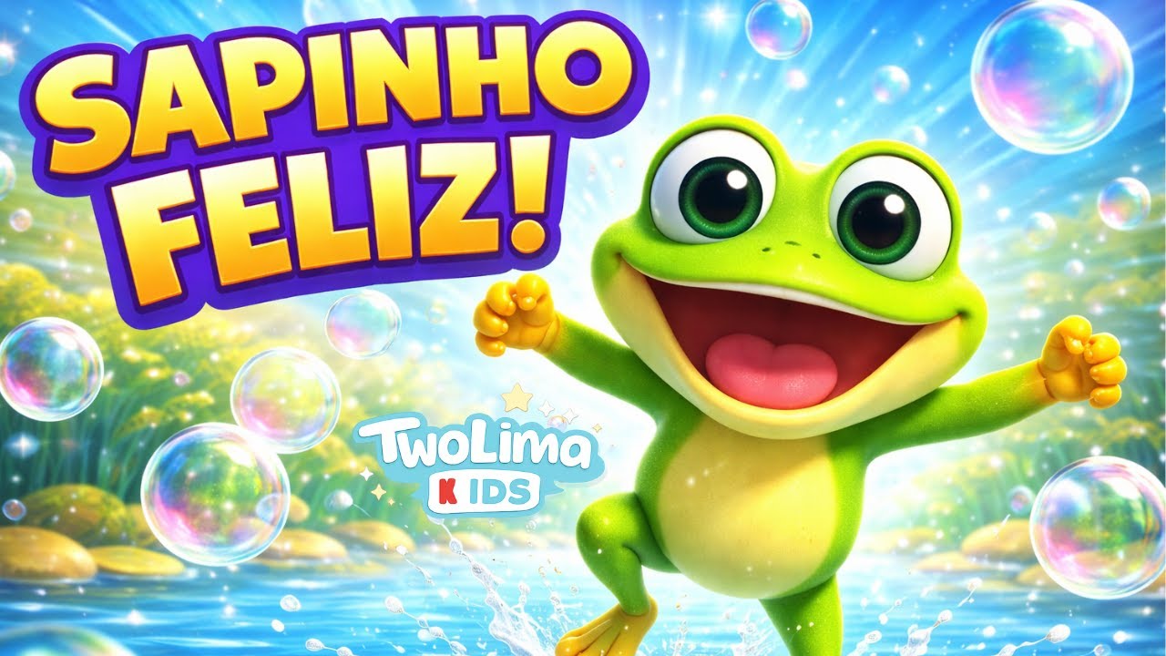 O Sapinho Feliz 🐸💚 | Música e História Infantil | Twolima Kids